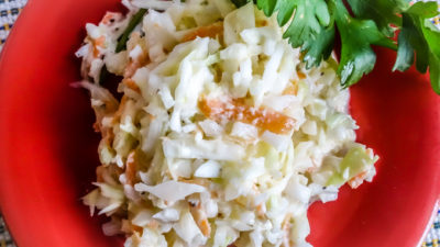 KFC-coleslaw-slider (Expat Comfort Food: Copycat KFC Coleslaw)