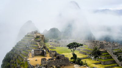 Machu Picchu in the mist… (Prepping for Peru)