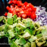 Making the salsa…
