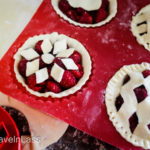 Be creative with strips or bits of dough for topping. (Fresh Raspberry Tarts)