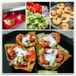 Shrimp Cups with Avocado Salsa collage. (Recipes, Recipes, Recipes: Shrimp Cups with Avocado Salsa)