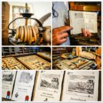 Lake Bled Castle printing works with a replica of an original wooden Gutenberg printing press . (Skipping Through the Balkans: #3 Slovenia – Lake Bled)