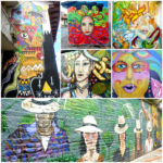 Sample of street art around Cuenca, Ecuador. (Lima’s Magical Barranco Street Art)