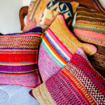 My sweet Peruvian souvenir pillows from Pisac market (9 Tips for Your Machu Picchu Trip)
