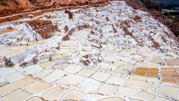 Since pre-Inca times, salt has been "mined" in Maras by evaporating salty water from a local subterranean stream.