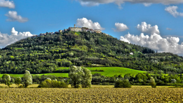 The fairy-tale hill-top village of Motovun, Croatia