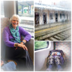 Collage of Rainy train from Ljubljana, Slovenia to Motovun, Croatia (Skipping Through the Balkans: #4 Croatia – Motovun)