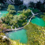 The quintessential aerial view of Plitvice. (Skipping Through the Balkans: #4 Croatia – Plitvice)