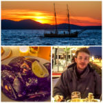 A most memorable sunset dinner with my French friend Marian, in Zadar, Croatia (Skipping Through the Balkans: #4 Croatia – Zadar)