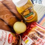 Gathering the ingredients for my chili dogs… (An Expat Munchies Crisis)