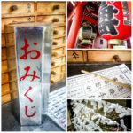 Japanese Omikuji fortune at Senso-ji Temple collage, Tokyo, Japan (Japan Adventures: Tokyo – Sensoji, Shibuya Crossing and More…)