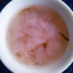 Japanese sweet sakura (cherry blossom) tea. (Those Clever Japanese…)