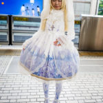 Tokyo “Maid” that kindly posed for my camera at a train station. (Japan Adventures: Tokyo – Tsukiji Fish Market)