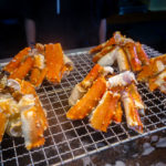 Grilled Spider Crab legs (Japan Adventures: Tokyo – Tsukiji Fish Market)