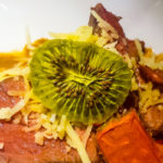 Kiwi Secret Supper dish (Mystery Dinner in Cuenca!)