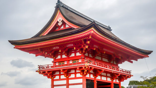 Kyoto temple, Japan