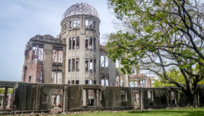 The ruins of Genbaku Dome - Hiroshima japan