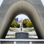 The Cenotaph for A-bomb Victims, Hiroshima, Japan (Japan Adventures: Hiroshima and Miyajima)