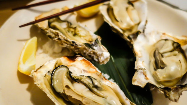 Grilled Grilled oysters on the half-shell? Yessss!