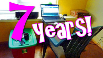 7 Years Empty Apartment slider (Continuously Wandering the Globe…)