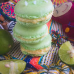 Three Green Macarons Stacked in Colorful and Festive Cinco de Ma (Where’s the TravelnLass Off To Next? The Galapagos Islands and… AFRICA!)