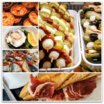 Spanish Food Collage (The TravelnLass Emerges! (And a Photo Recap of East Africa))