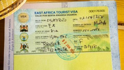 East Africa Visa Slider (The TravelnLass Emerges! (And a Photo Recap of East Africa))