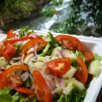 HOMEmade LETTUCE and tomato salad (Northern Ecuador Adventures)