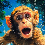 Shocked Chimpanzee01 (Um… The TravelnLass Takes a U-turn)