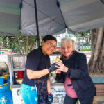 Colombia Bogota Arepa Stand (Back to Colombia…)
